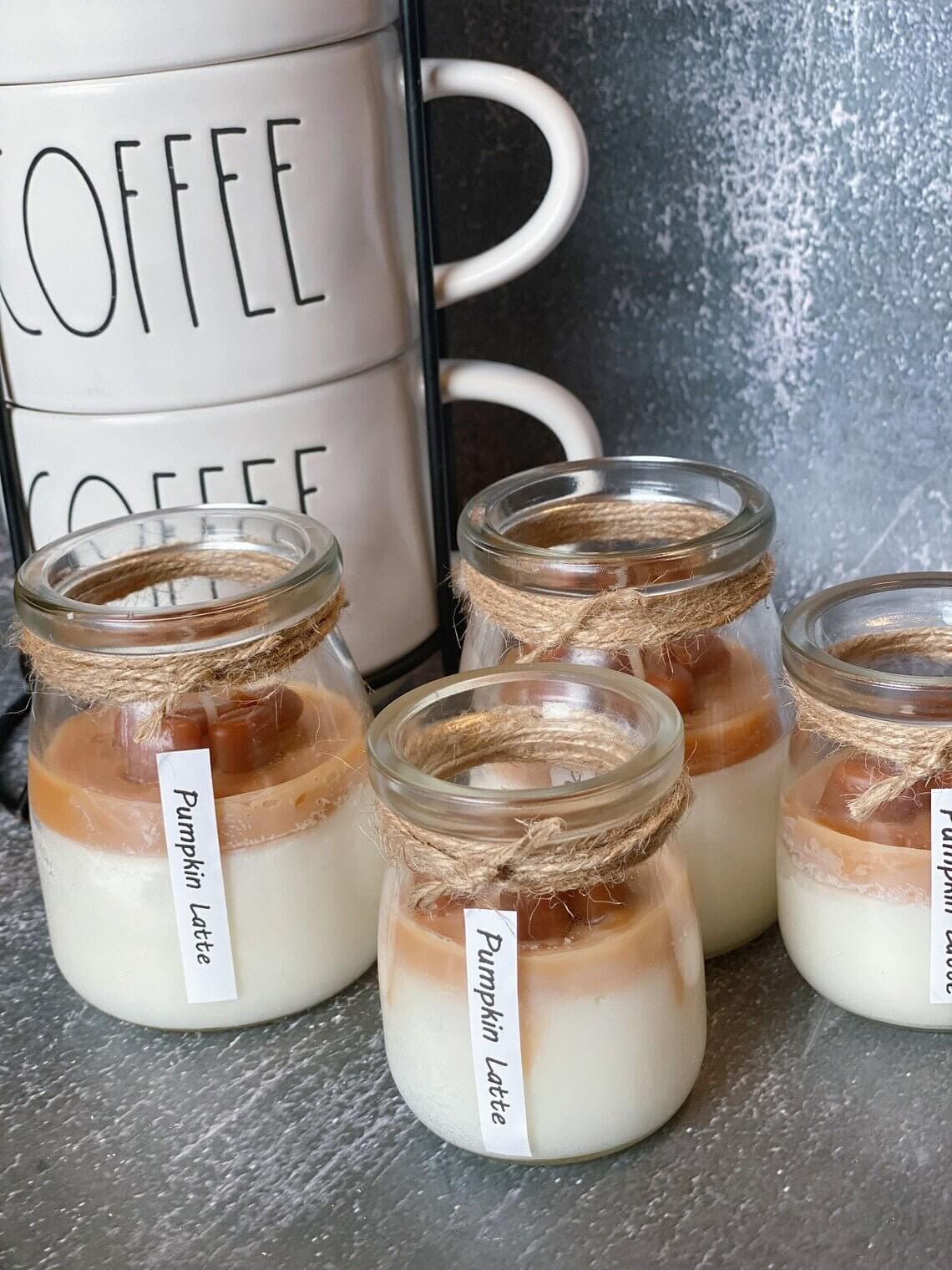 Coffee Enthusiast Soy Wax Candle Glass Jar With Lid