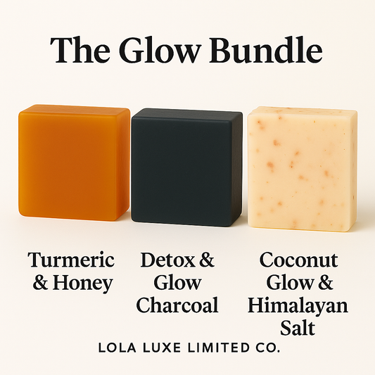 The Glow Bundle – Detox Non-Toxic Natural Handmade Soap Set