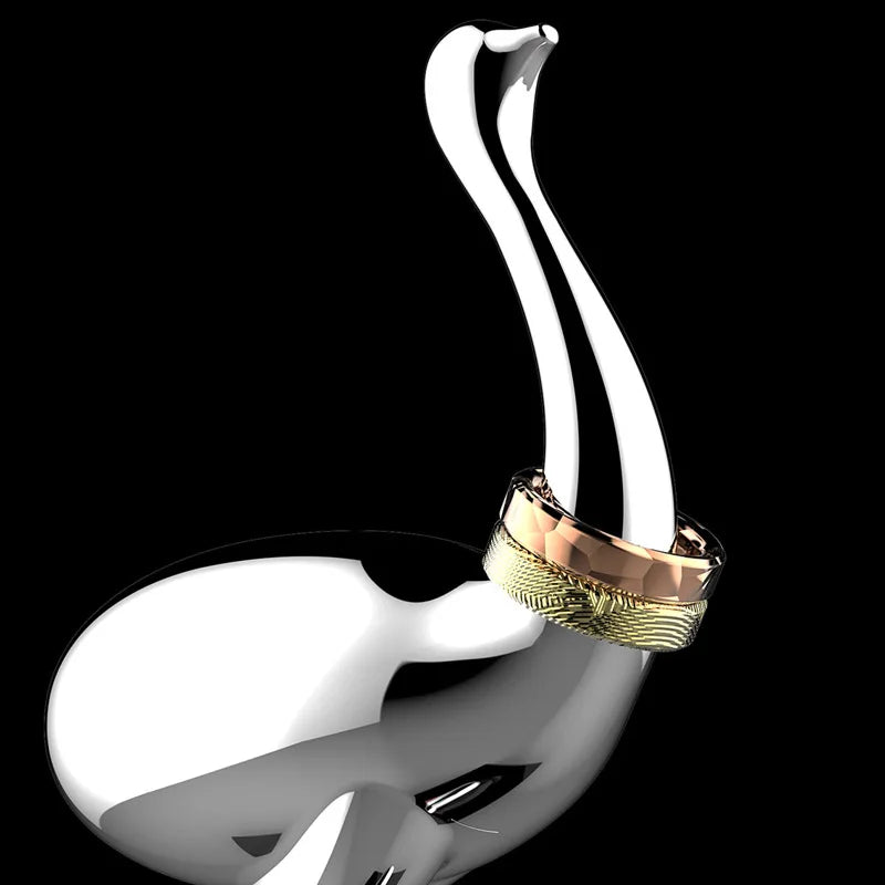 Ostrich Magnetic Desktop Paper Clip Holder | Unique Office Gift and Decor