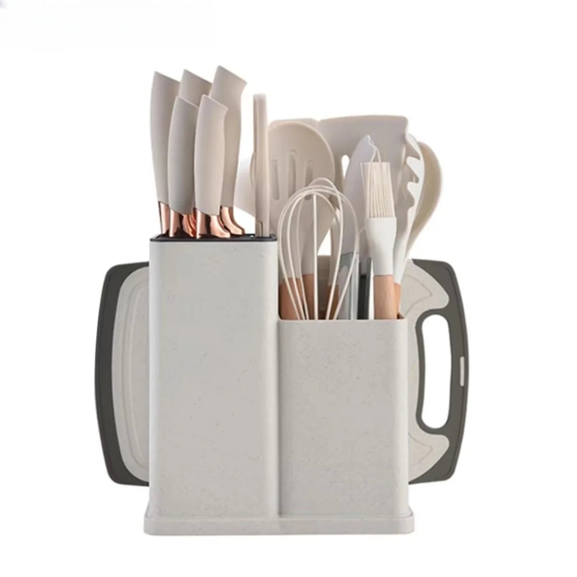 19 knives: Diverse functions suitable for kitchen scenarios
