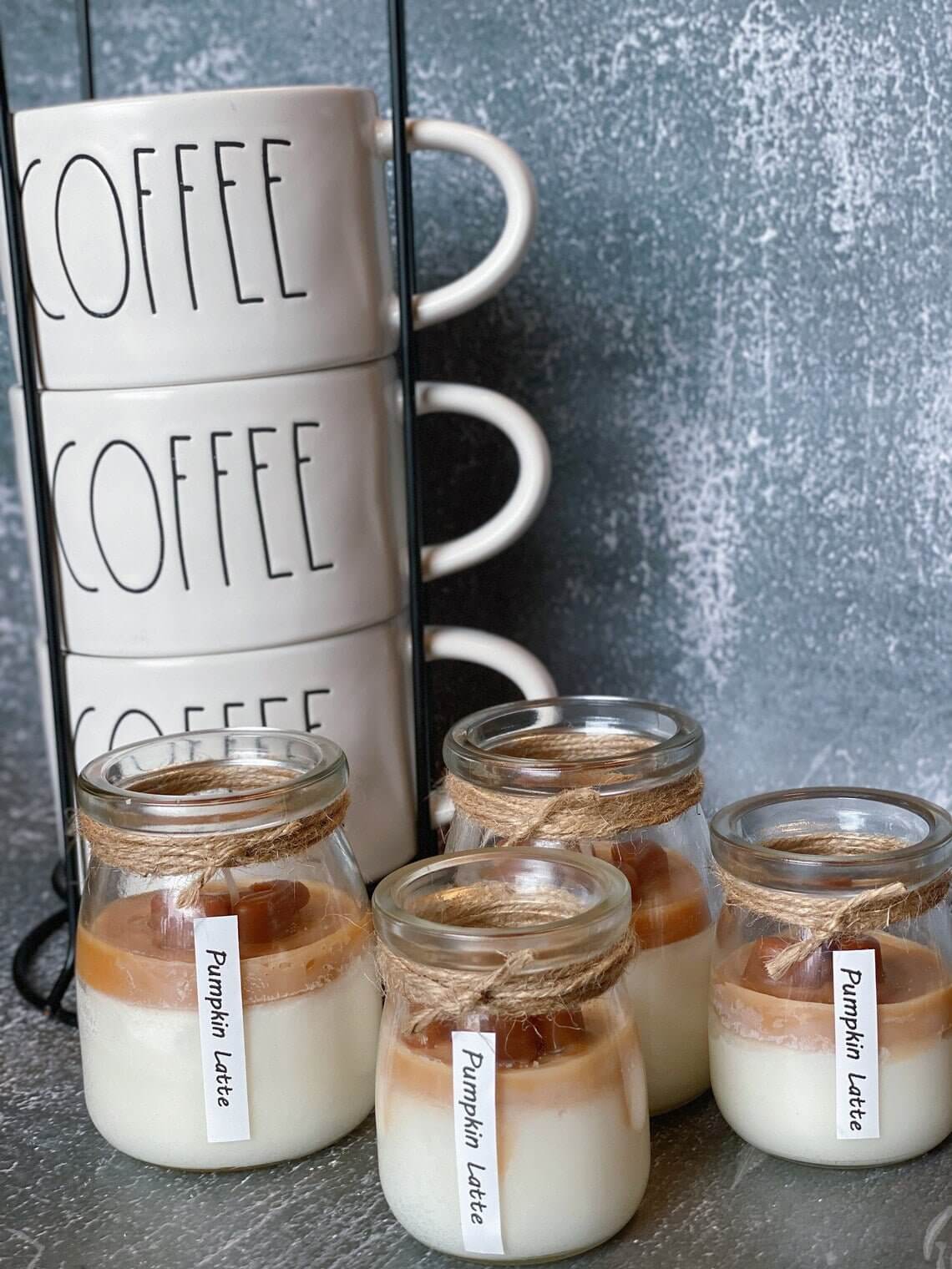 Coffee Enthusiast Soy Wax Candle Glass Jar With Lid